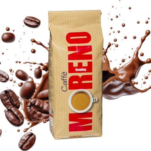 1 kg Caffé Moreno Vending směs celých kávových zrn