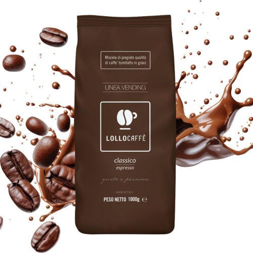 1 kg LolloCaffé classico espresso směs celých kávových zrn