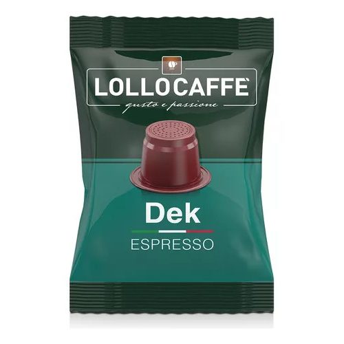 1 LolloCaffé Dek Nespresso kompatibilní kávová kapsle