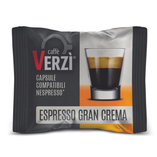 1 ks Caffè Verzì ESPRESSO GRAN CREMA Nespresso kompatibilní kapsle