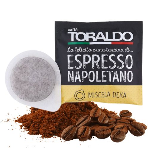 1 ks Toraldo Decaffeinato 44 mm kávový pod