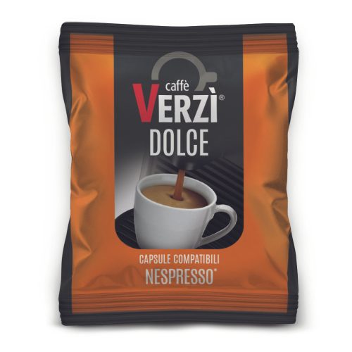 1 ks Caffè Verzì DOLCE Nespresso kompatibilní kapsle